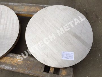 ประเทศจีน SB265 Gr.1 Titanium / Carbon Steel Clad Tubesheet for Condensers ผู้ผลิต