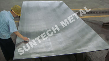 ประเทศจีน Stainless Steel SA240 405 / SA516 Gr.60N Clad Plate for Oil Refinery ผู้ผลิต