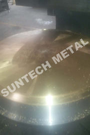 ประเทศจีน 120mm thickness Copper Clad Plate / Tubesheet  for Heat Exchangers ผู้ผลิต