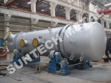 ประเทศจีน Stainless Steel 316L Double Tube Sheet Heat Exchanger 25 Tons Weight ผู้ผลิต