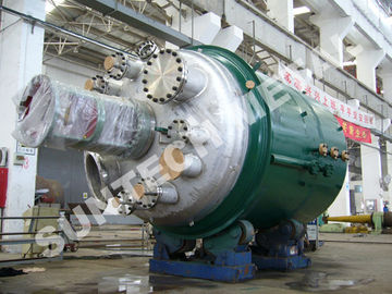 ประเทศจีน 317L Main body &amp; SA516 Jacket  Agitating Reactor for Dying Chemicals โรงงาน